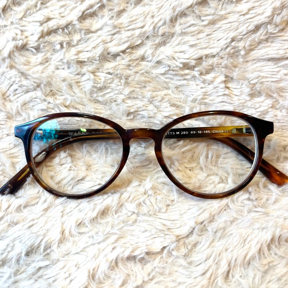 Warby Parker Watts 280 Round Tortoise Eyeglasses